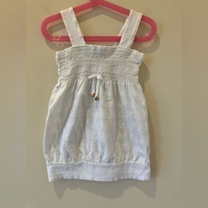 Children’s Place White Top Girls. Size M7/8